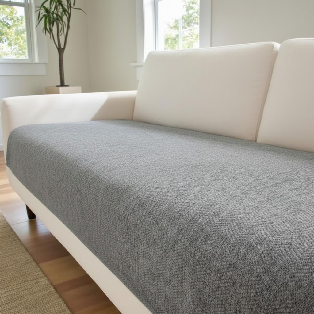 Textured Pet Sofa Cover: Thick Non-Slip Seat Mat