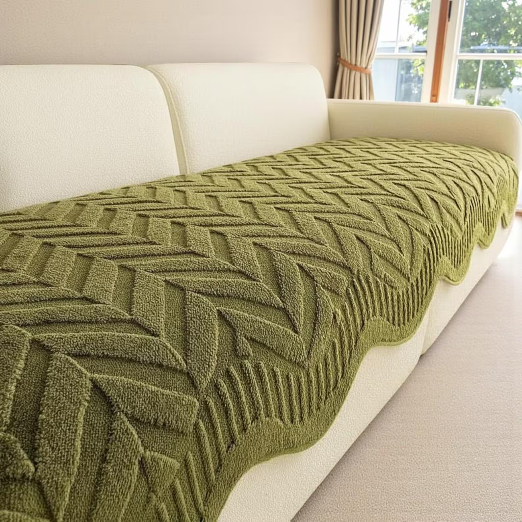Thick Pet Sofa Protector: Plush Non-Slip Full Seat Cover