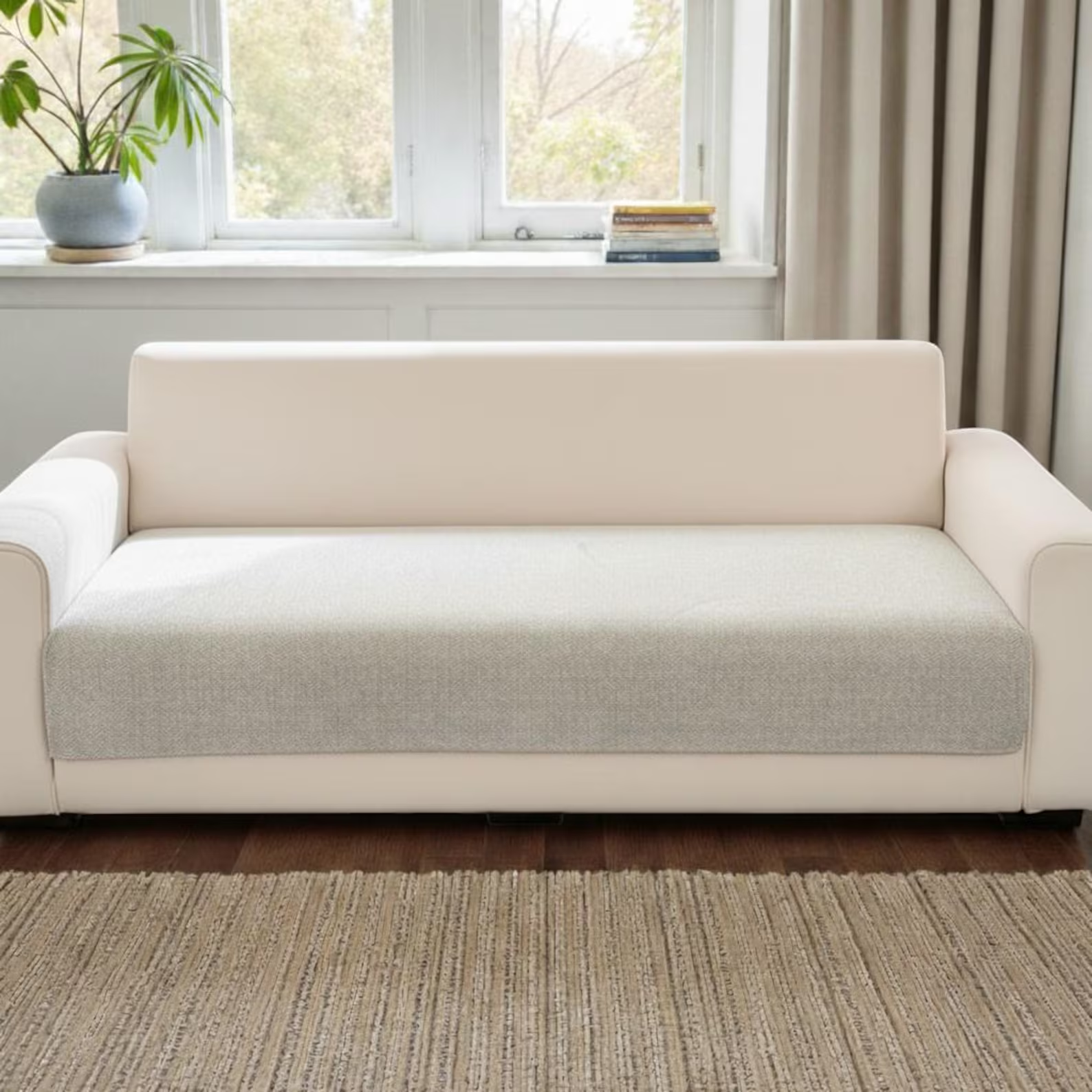 Textured Pet Sofa Cover: Thick Non-Slip Seat Mat