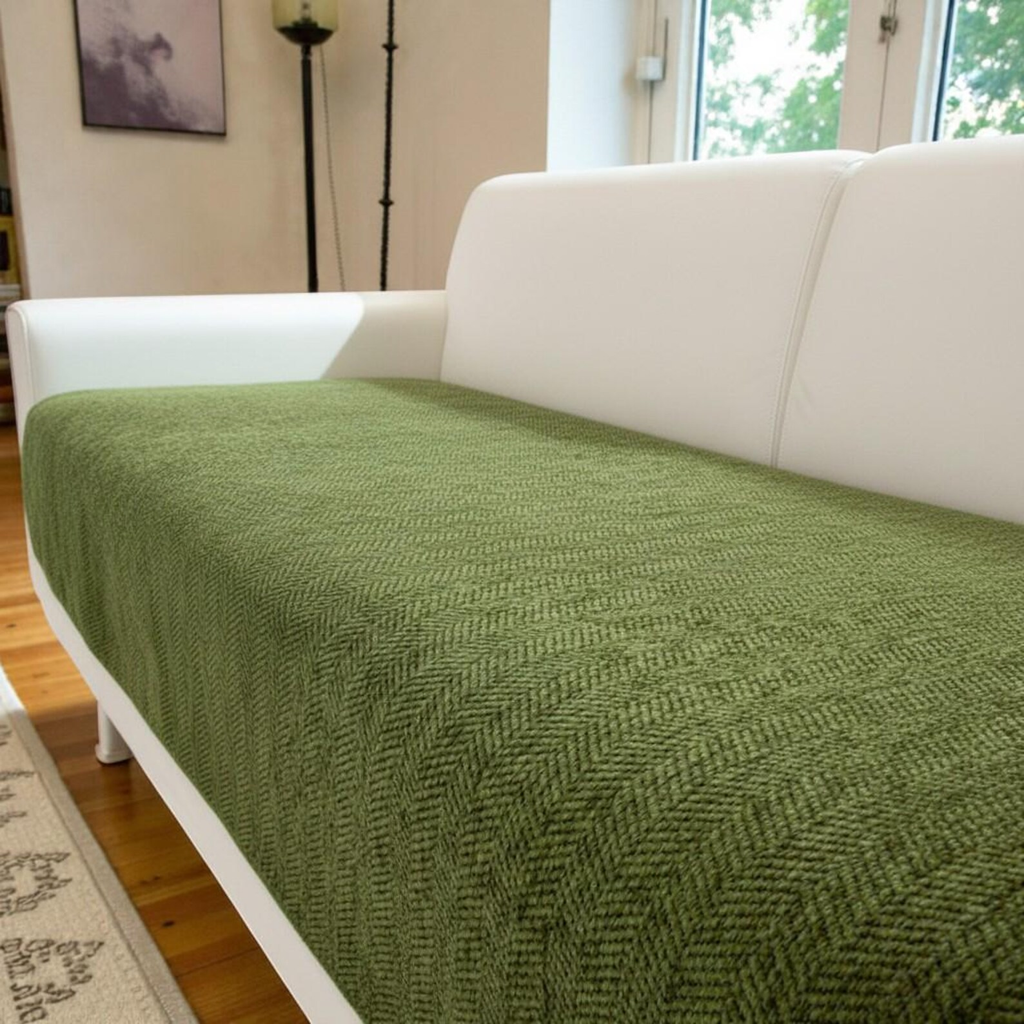 Textured Pet Sofa Cover: Thick Non-Slip Seat Mat